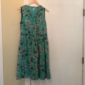 Cute floral sleeveless dress